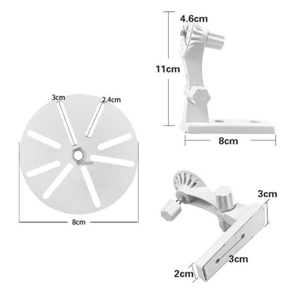 ขายึดพลาสติกแบบไม่ต้องเจาะสำหรับกล้องเฝ้าระวังแบบสวิง, For Swing-head Cameras