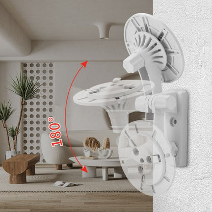 ขายึดพลาสติกแบบไม่ต้องเจาะสำหรับกล้องเฝ้าระวังแบบสวิง, For Swing-head Cameras