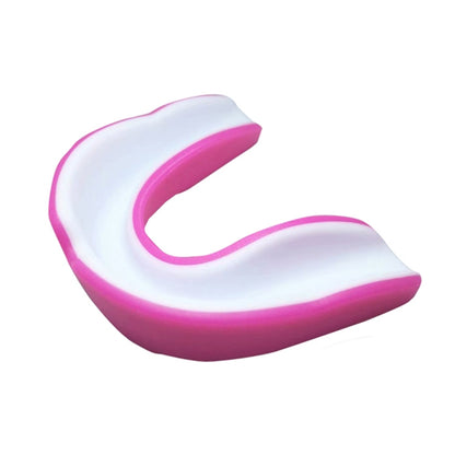 W003 2pcs Sanda Training Basketball Boxing Sports Mouth Guard EVA Braces, สไตล์:, Adult (White Green), Adult (White Red), Adult (Pink White), Adult (White Blue), Children (Black White), Children (Pink White), Children (Blue White), Adult (Black White) ...