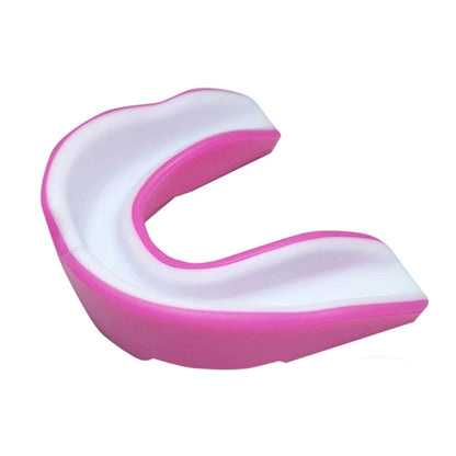 W003 2pcs Sanda Training Basketball Boxing Sports Mouth Guard EVA Braces, สไตล์:, Adult (White Green), Adult (White Red), Adult (Pink White), Adult (White Blue), Children (Black White), Children (Pink White), Children (Blue White), Adult (Black White) ...