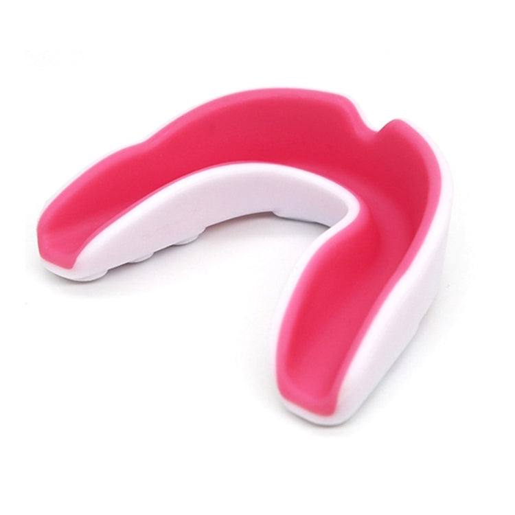 W003 2pcs Sanda Training Basketball Boxing Sports Mouth Guard EVA Braces, สไตล์:, Adult (White Green), Adult (White Red), Adult (Pink White), Adult (White Blue), Children (Black White), Children (Pink White), Children (Blue White), Adult (Black White) ...
