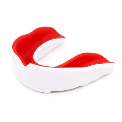 W003 2pcs Sanda Training Basketball Boxing Sports Mouth Guard EVA Braces, สไตล์:, Adult (White Green), Adult (White Red), Adult (Pink White), Adult (White Blue), Children (Black White), Children (Pink White), Children (Blue White), Adult (Black White) ...