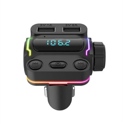 P7 PD20W QC3.0 เครื่องส่งสัญญาณ FM เครื่องเล่น MP3 ในรถยนต์แบบชาร์จเร็วคู่, P7