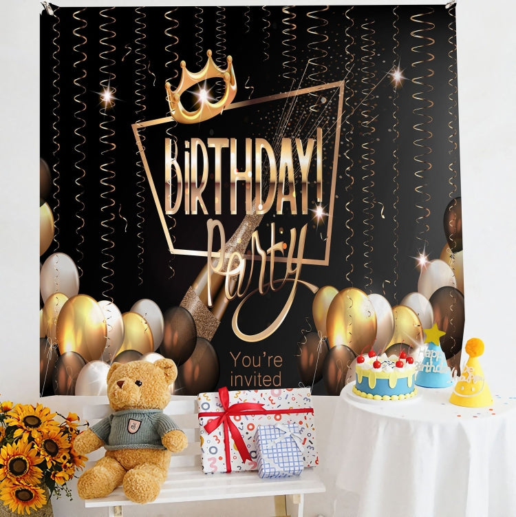 เค้าโครงวันเกิดผ้าแขวนผนังภาพเด็ก, 150x180cm Velvet, 150x200cm Velvet