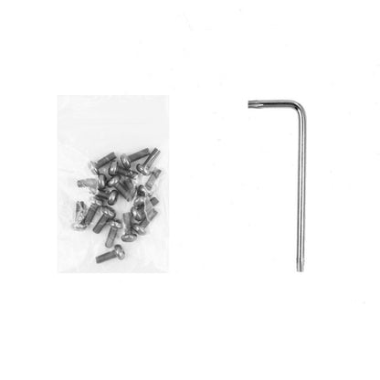 17 ชิ้น/เซ็ตสำหรับ Xiaomi Mijia M365 Pro ช่องใส่แบตเตอรี่ฐานแผ่นพลัมสกรู, 17pcs/set Screws