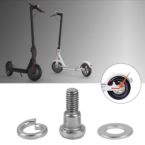 5 ชิ้นสำหรับ Xiaomi Mijia M365/PRO สกรูยึดล้อหลังสกู๊ตเตอร์, Rear Wheel Screws