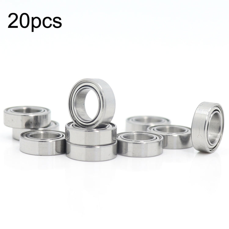 MR106ZZ 20pcs 6x10x3mm ตลับลูกปืนเม็ดกลมร่องลึกขนาดเล็ก, สไตล์:, MR106ZZ Low Speed, MR106ZZ High Speed
