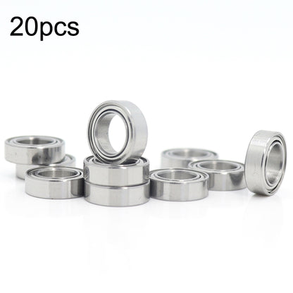 MR106ZZ 20pcs 6x10x3mm ตลับลูกปืนเม็ดกลมร่องลึกขนาดเล็ก, สไตล์:, MR106ZZ Low Speed, MR106ZZ High Speed