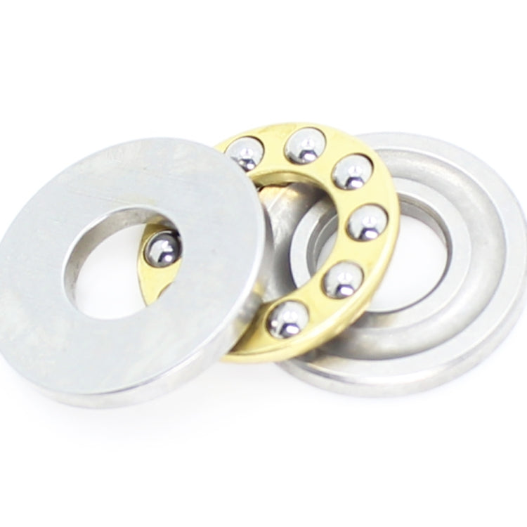 20pcs 3x8x3.5mm Plane Thrust Ball ตลับลูกปืนทนอุณหภูมิสูงและโหลดสูง, F3-8M