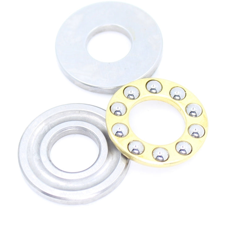 20pcs 3x8x3.5mm Plane Thrust Ball ตลับลูกปืนทนอุณหภูมิสูงและโหลดสูง, F3-8M