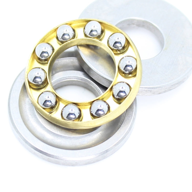 20pcs 3x8x3.5mm Plane Thrust Ball ตลับลูกปืนทนอุณหภูมิสูงและโหลดสูง, F3-8M