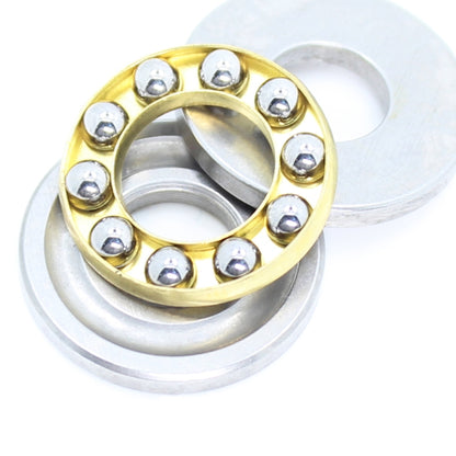 20pcs 3x8x3.5mm Plane Thrust Ball ตลับลูกปืนทนอุณหภูมิสูงและโหลดสูง, F3-8M