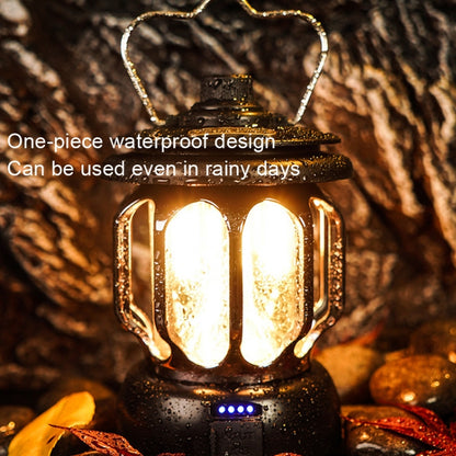 LH-B46 LED Retro Tent Light สะดวกชาร์จ USB ไฟตั้งแคมป์, LH-B46 White, LH-B46 Green, LH-B46 Black