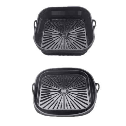 2 ชิ้น Air Fryer Grill Mat ถาดอบซิลิโคนทนอุณหภูมิสูง, Round Black, Round Gray, Round Green, Round Pink, Round Blue, Round Orange, Square Black, Square Gray, Square Green, Square Pink, Square Blue, Square Orange, Rectangular Black, Rectangular Gray     ...