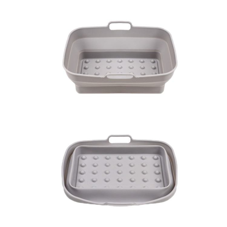 2 ชิ้น Air Fryer Grill Mat ถาดอบซิลิโคนทนอุณหภูมิสูง, Round Black, Round Gray, Round Green, Round Pink, Round Blue, Round Orange, Square Black, Square Gray, Square Green, Square Pink, Square Blue, Square Orange, Rectangular Black, Rectangular Gray     ...