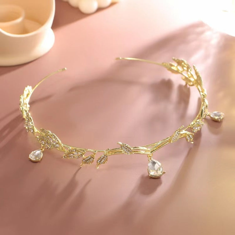 ใบเครื่องประดับหน้าผากมงกุฎผมวง Rhinestone Headdress, Rhinestone Headdress Silver, Rhinestone Headdress Gold