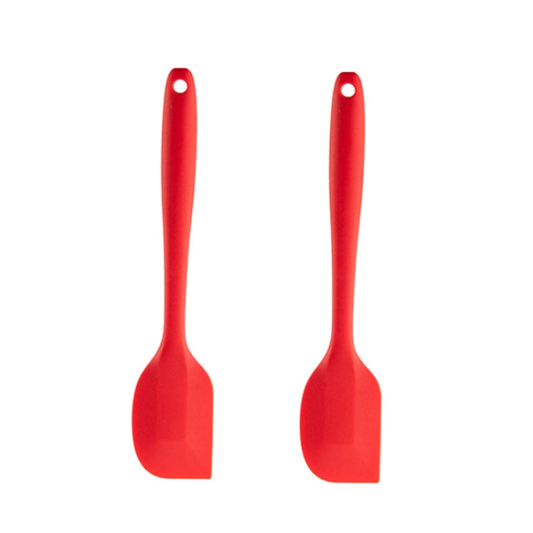 เครื่องครัวซิลิโคนทนอุณหภูมิสูงแบบไม่ติดกระทะ 2 ชิ้น สไตล์:, Spatula, Soup Spoon, Leak Spoon, Spaghetti Claw, Rice Spoon, Leak Shovel, Scrape, Brush, Food Clip