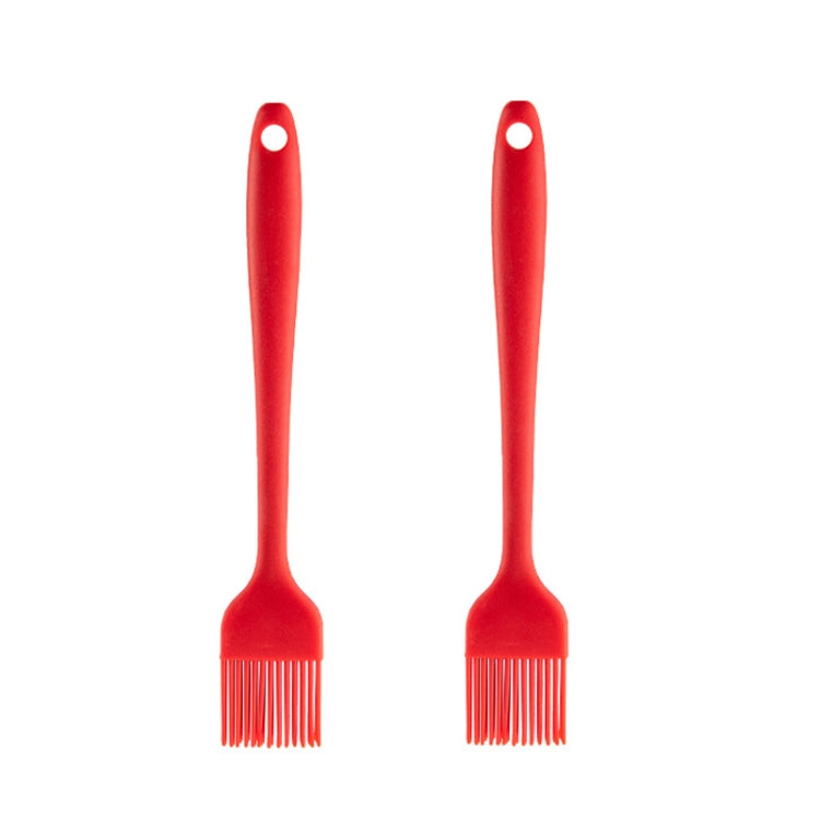 เครื่องครัวซิลิโคนทนอุณหภูมิสูงแบบไม่ติดกระทะ 2 ชิ้น สไตล์:, Spatula, Soup Spoon, Leak Spoon, Spaghetti Claw, Rice Spoon, Leak Shovel, Scrape, Brush, Food Clip