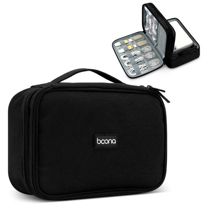 Baona มัลติฟังก์ชั่นหูฟังสายข้อมูลกระเป๋าเก็บดิจิตอล, ข้อมูลจำเพาะ:, Single-layer (Gray), Single-layer (Black), 2-layer (Gray), 2-layer (Black), Single-Layer Box (Gray), Single-Layer Box (Black), 2-layer Box (Gray), 2-layer Box (Black), XL (Gray)      ...