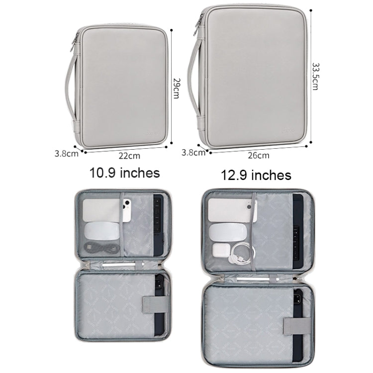 Baona BN-Q015 กระเป๋าใส่แท็บเล็ตมือถือกันน้ำหนังกันน้ำ, 10.9 inches, 12.9 inches