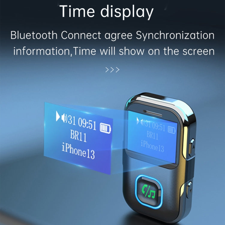 BR11 พร้อมเครื่องเล่น MP3 ตัวรับสัญญาณเสียง Bluetooth หน้าจอ, BR11