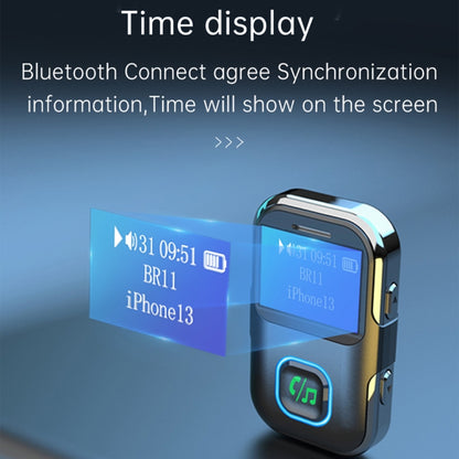 BR11 พร้อมเครื่องเล่น MP3 ตัวรับสัญญาณเสียง Bluetooth หน้าจอ, BR11