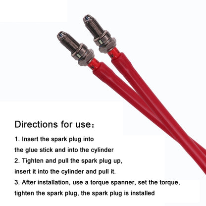 กาวติดรถยนต์สำหรับถอดหัวเทียน 2 ชิ้น, Glue Stick