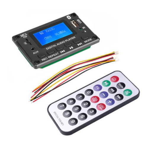 116BT LCD เนื้อเพลงแสดงบลูทูธโมดูลแอมพลิฟายเออร์ MP3 ถอดรหัสคณะกรรมการ, 116BT