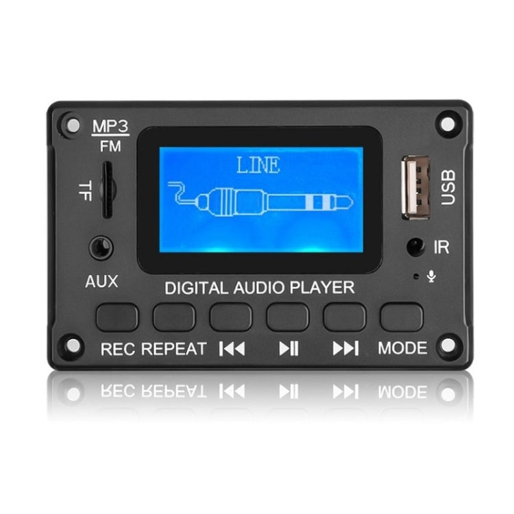 116BT LCD เนื้อเพลงแสดงบลูทูธโมดูลแอมพลิฟายเออร์ MP3 ถอดรหัสคณะกรรมการ, 116BT