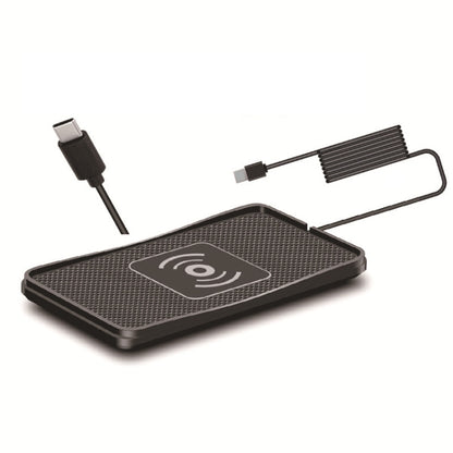 C3 15W Car QI Wireless Charger Launch Pad แผ่นกันลื่น, C3 Type-C Interface