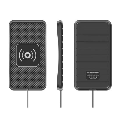 C3 15W Car QI Wireless Charger Launch Pad แผ่นกันลื่น, C3 Type-C Interface