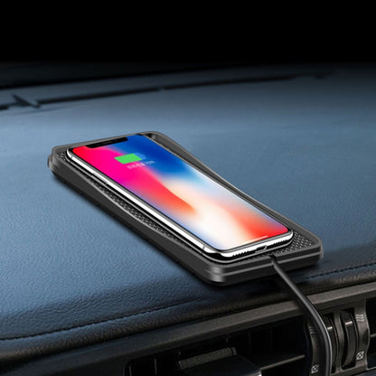 C3 15W Car QI Wireless Charger Launch Pad แผ่นกันลื่น, C3 Type-C Interface
