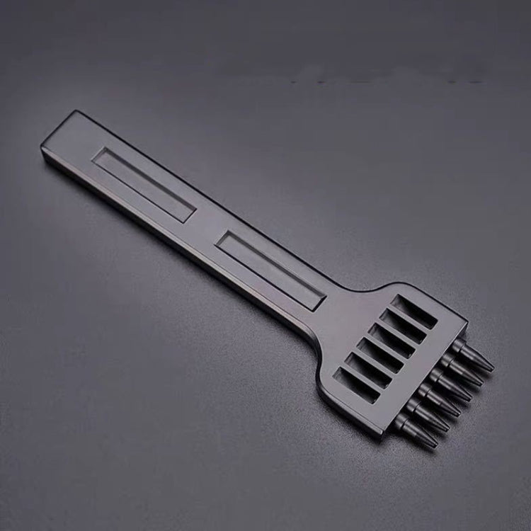 ER061 DIY มือเย็บหนังรอบ Punch เครื่องมือ โลหะผสมเหล็กพลาทูนวิ่งสไตล์:, 4mm Set, 5mm Set, 6mm Set, 4mm-2 Holes, 4mm-4 Holes, 4mm-6 Holes, 5mm-2 Holes, 5mm-4 Holes, 5mm-6 Holes, 6mm-2 Holes, 6mm-4 Holes, 6mm-6 Holes