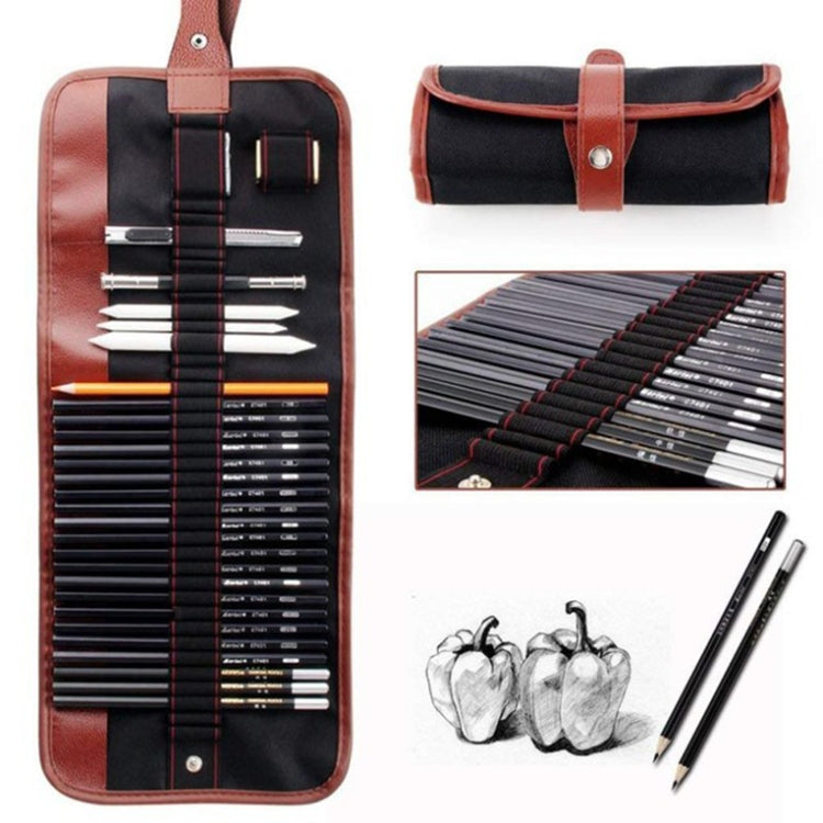 YGSM-30 ดินสอร่างชุดเครื่องมือวาดดินสอร่างศิลปะ Spec:, 21pcs/set, 29pcs/set, 30pcs/set
