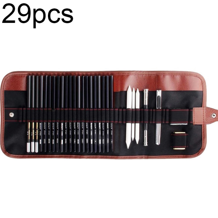 YGSM-30 ดินสอร่างชุดเครื่องมือวาดดินสอร่างศิลปะ Spec:, 21pcs/set, 29pcs/set, 30pcs/set
