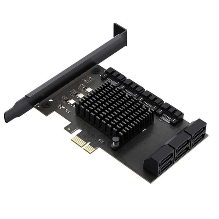 SATA3.0 การ์ดโรตารีคอมพิวเตอร์เดสก์ท็อป Solid State Hard Disk, สไตล์:, PCIE X1 To 10 Ports