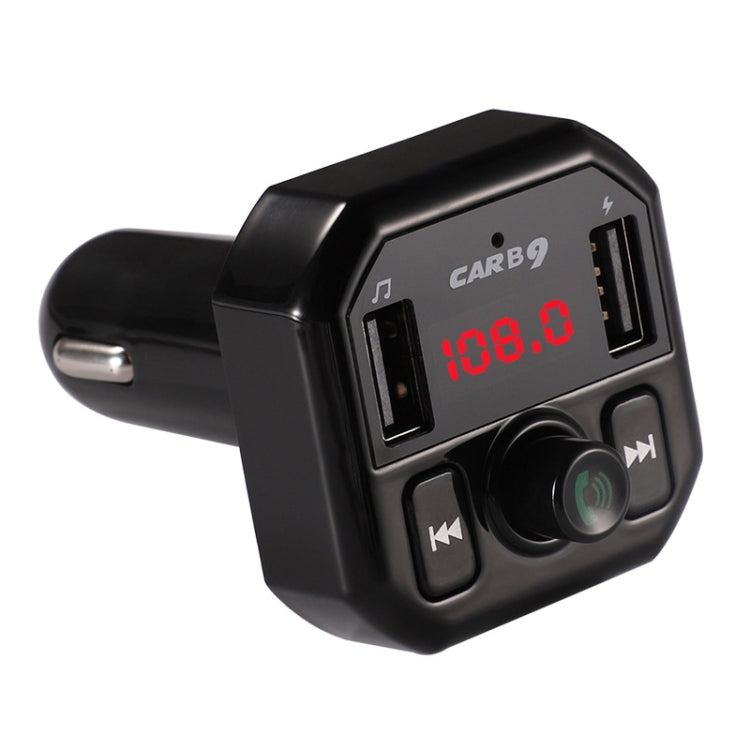 B9 Smart Digital Display Dual USB Bluetooth Car Charger พร้อมฟังก์ชั่นการโทรแบบแฮนด์ฟรี