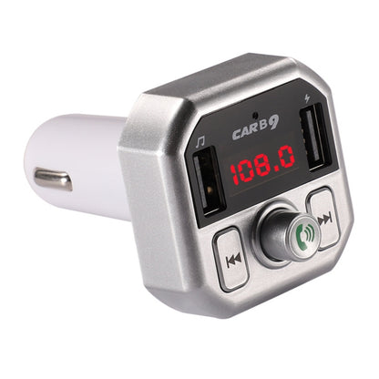 B9 Smart Digital Display Dual USB Bluetooth Car Charger พร้อมฟังก์ชั่นการโทรแบบแฮนด์ฟรี