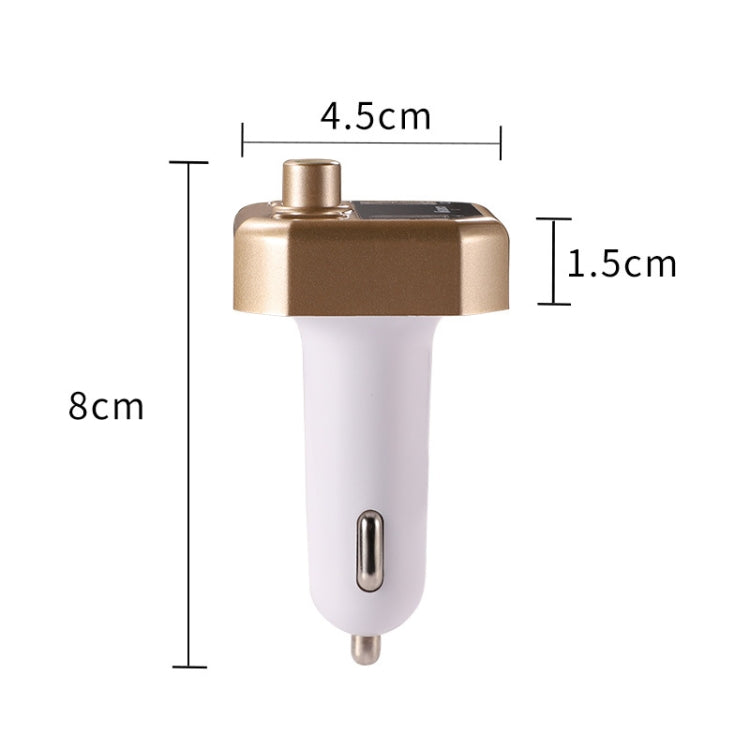 B9 Smart Digital Display Dual USB Bluetooth Car Charger พร้อมฟังก์ชั่นการโทรแบบแฮนด์ฟรี