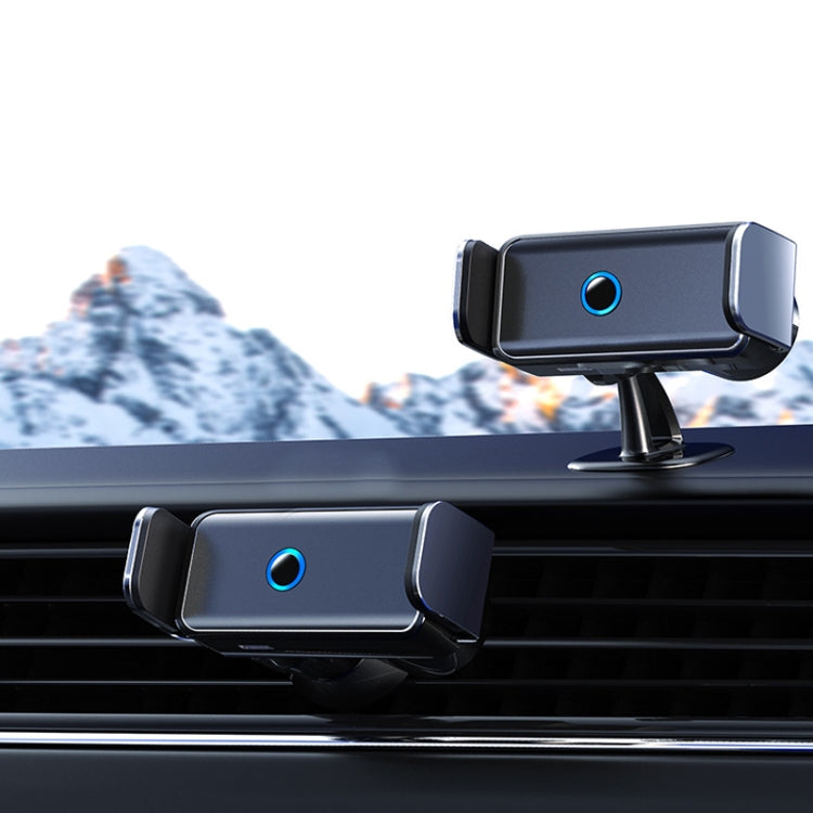 Car Air Outlet Smart Navigation ที่วางโทรศัพท์มือถือไฟฟ้า, 660 Black, 660 Gray, 661 Clamping, 661 Paste