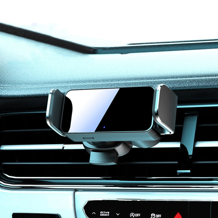 Car Air Outlet Smart Navigation ที่วางโทรศัพท์มือถือไฟฟ้า, 660 Black, 660 Gray, 661 Clamping, 661 Paste