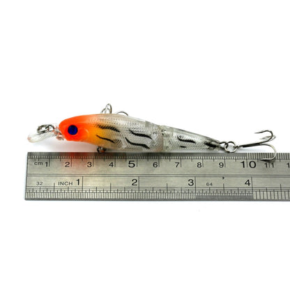 5pcs HENGJIA JM010 9cm 7g 2 ส่วน Bionic Bait พร้อมลูกปัดดำน้ำ Mino เหยื่อปลอม, JM010 9cm 7g 2, JM010 9cm 7g 3, JM010 9cm 7g 4, JM010 9cm 7g 6, JM010 9cm 7g 7, JM010 9cm 7g 8
