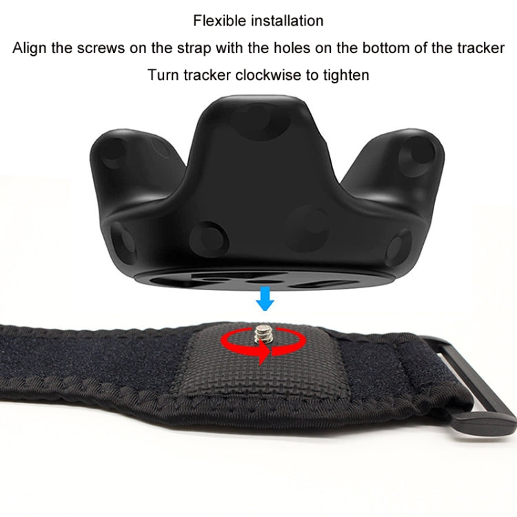 สำหรับ HTC Vive Tracker VR Game Tracker Strap อุปกรณ์เสริม, สไตล์:, Foot/Wrist Straps, Headband, Belt, Palm Straps, 2 Wristband+1 Belt