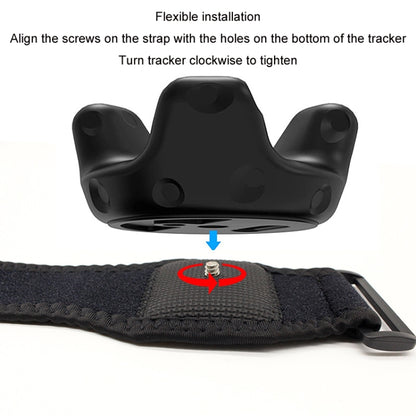 สำหรับ HTC Vive Tracker VR Game Tracker Strap อุปกรณ์เสริม, สไตล์:, Foot/Wrist Straps, Headband, Belt, Palm Straps, 2 Wristband+1 Belt