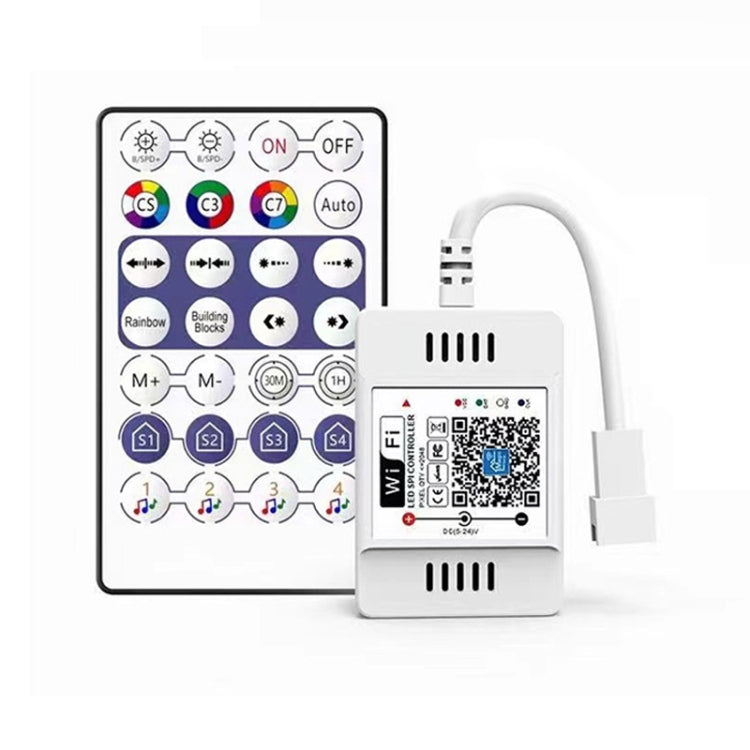 WIFI ไร้สาย Symphony Light Bar Music Smart APP 2.4G Controller, Single Head, Double Head
