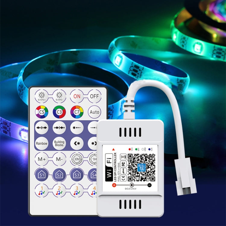 WIFI ไร้สาย Symphony Light Bar Music Smart APP 2.4G Controller, Single Head, Double Head