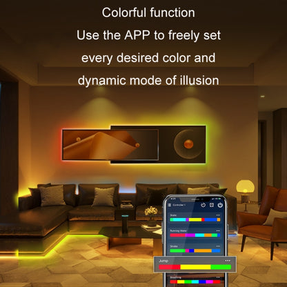 WIFI ไร้สาย Symphony Light Bar Music Smart APP 2.4G Controller, Single Head, Double Head