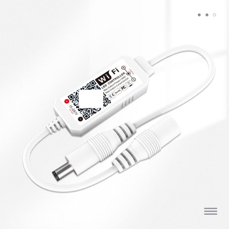 หลอดไฟ LED ขาวดำแรงดันต่ำพร้อมโมดูลควบคุม WIFI Dimming, WIFI Controller