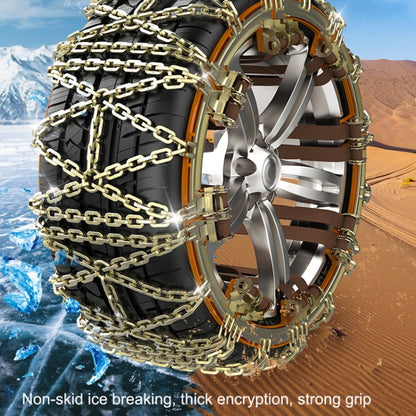 ยางรถยนต์รถบรรทุก SUV Snow Winter Emergency Anti-Skid Chain สไตล์:, Field Type (Small), Field Type (Large)