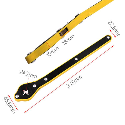 ประแจเปลี่ยนยางรถยนต์ 2 ชิ้นแจ็คมัลติฟังก์ชั่นประหยัดแรงงาน, Shake Handle With Conversion Head